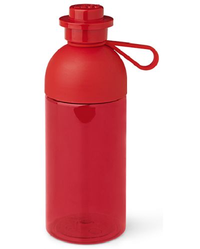 Бутилка за вода Lego - Червена, 500 ml - 1