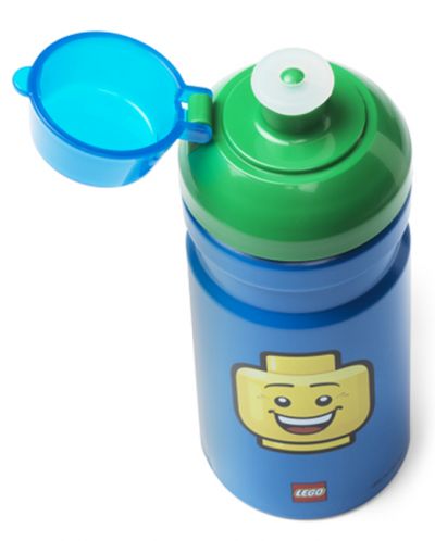 Бутилка за вода Lego Wear - Iconic - Синя, 390ml - 2