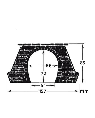 Faller портал за ЖП тунел (120561) - 2