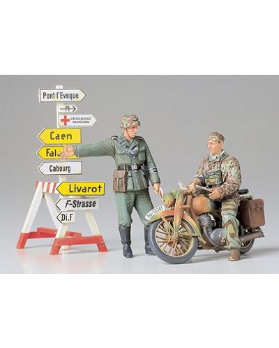 Немски войници с мотор Tamiya (35241)