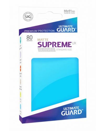 Протектори Ultimate Guard Supreme UX Sleeves - Standard Size - светлосини (80)