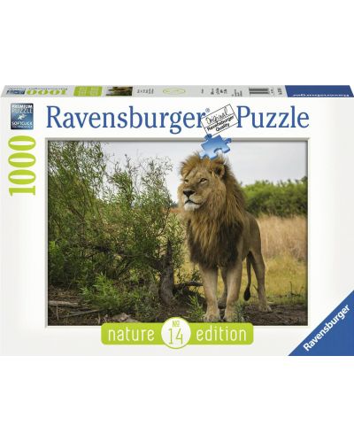 Пъзел Ravensburger от 1000 части - Царят на лъвовете