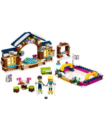 Конструктор Lego Friends – Ледена пързалка в зимния курорт (41322) - 3