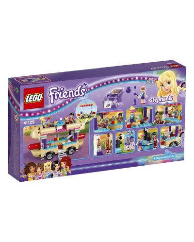 Конструктор Lego Friends - Увеселителен парк – Ван за продажба на хот дог (41129) - 3