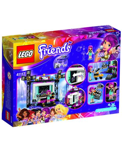 Конструктор Lego Friends - Поп стар ТВ студио (41117) - 3