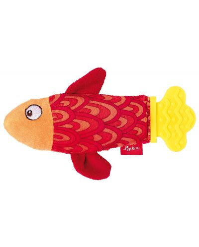 Бебешка играчка Sigikid Grasp Toy – Червена рибка - 1