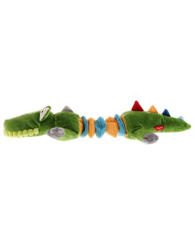 Плюшена играчка Sigikid PlayQ Collection – Вибриращ крокодил, 34 cm - 4