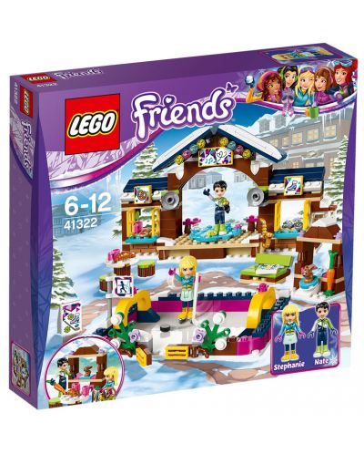 Конструктор Lego Friends – Ледена пързалка в зимния курорт (41322) - 1