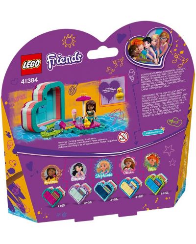 Конструктор Lego Friends - Andrea's Summer Heart Box (41384) - 3