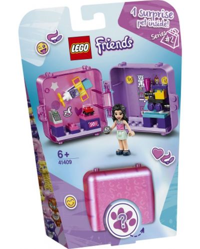 Конструктор Lego Friends - Кубът за игра и пазаруване на Emma (41409) - 1