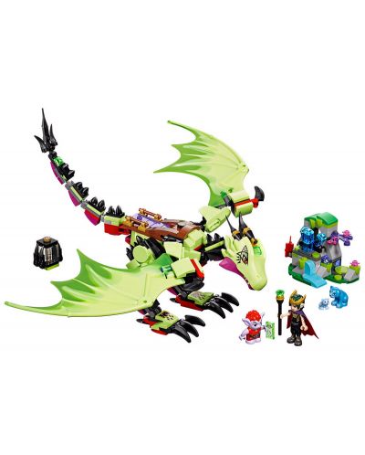 Конструктор Lego Elves – Злият дракон на краля на гоблините (41183) - 3
