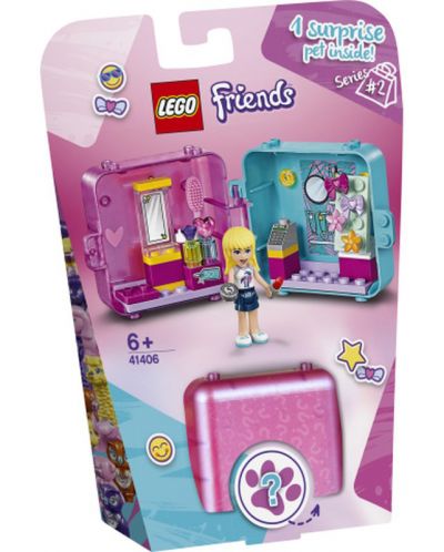 Конструктор LEGO Friends - Кубът за игра и пазаруване на Stephanie (41406)