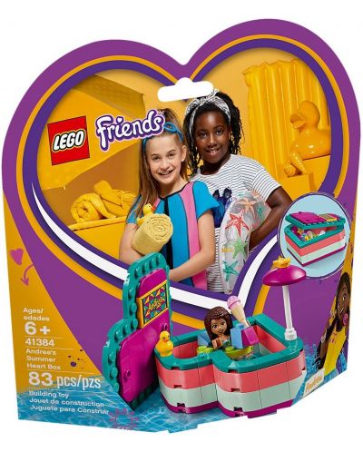 Конструктор Lego Friends - Andrea's Summer Heart Box (41384) - 1
