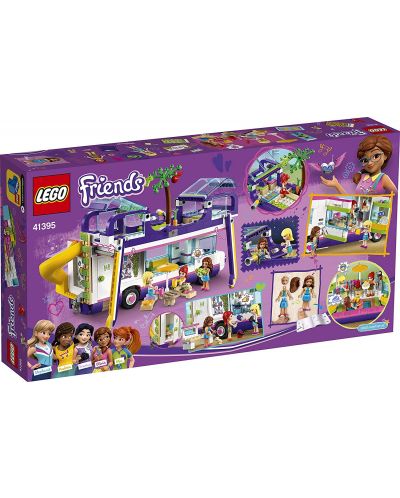 Конструктор LEGO Friends - Автобус на приятелството (41395) - 2