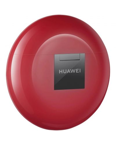 Безжични слушалки Huawei - FreeBuds 3, червени - 7