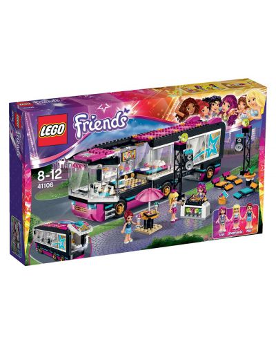 Конструктор LEGO Friends - Автобуса на поп звездата (41106)