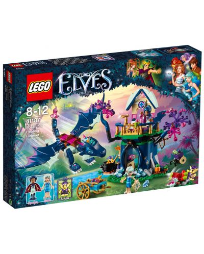 Конструктор Lego Elves – Тайната лечебница на Росалин (41187) - 1