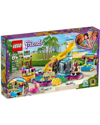 Конструктор Lego Friends - Andrea's Pool Party (41374) - 1