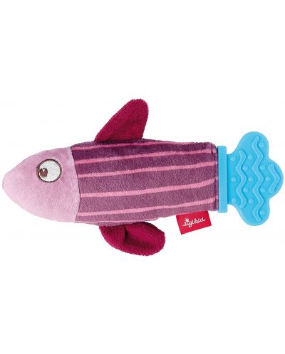 Бебешка играчка Sigikid Grasp Toy - Лилава рибка