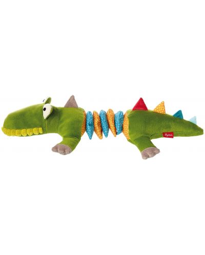 Плюшена играчка Sigikid PlayQ Collection – Вибриращ крокодил, 34 cm - 2