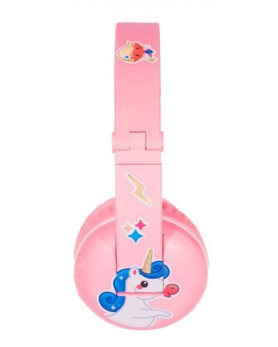 Детски слушалки BuddyPhones - Play Sakura, розови - 3