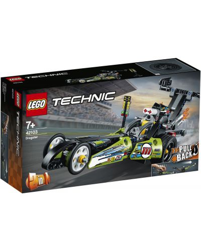 Конструктор Lego Technic - Драгстер (42103) - 1