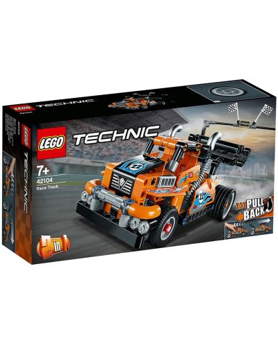Конструктор Lego Technic - Състезателен камион (42104) - 1