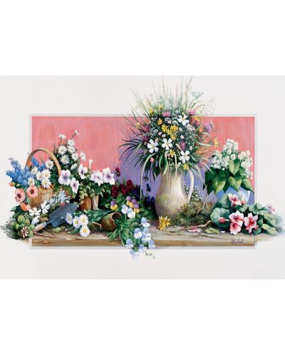 Пъзел Art Puzzle от 500 части - Пролетни цветя, Ерик Ъруин - 2