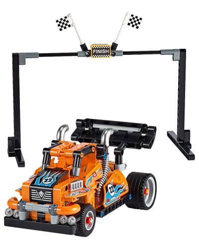 Конструктор Lego Technic - Състезателен камион (42104) - 4