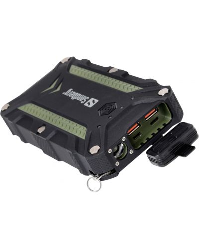 Портативна батерия Sandberg - Survivor Pro, 15600 mAh, зелена - 2