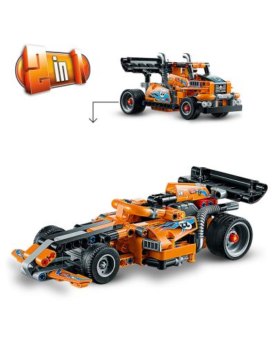 Конструктор Lego Technic - Състезателен камион (42104) - 6