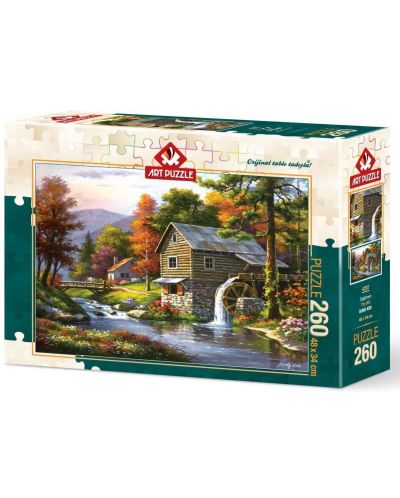 Пъзел Art Puzzle от 260 части - Мелницата, Сунг Ким