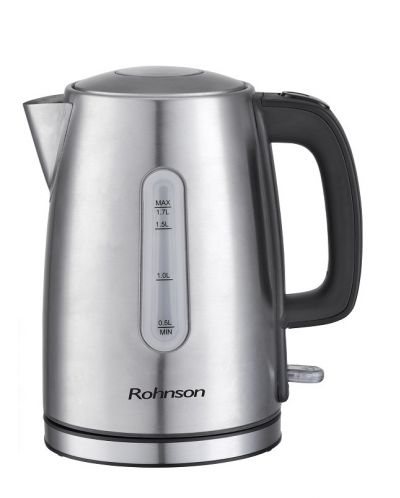 Електрическа кана Rohnson - R-7615, 2200W, 1.7 l, сребриста
