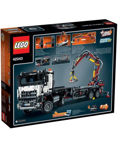 Конструктор Lego Technic - Mercedes-Benz Arocs (42043) - 3