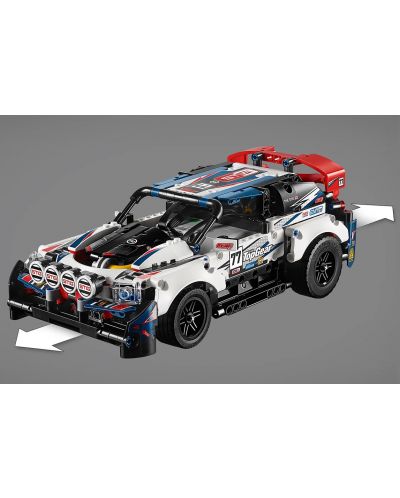 Конструктор Lego Technic - Рали кола, с управление чрез приложение (42109) - 8