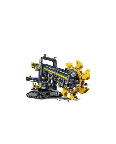 Конструктор Lego Technic - Багер-екскаватор с няколко кофи и самосвал (42055) - 5