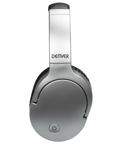 Безжични слушалки Denver - BTN-207, сребристи - 2