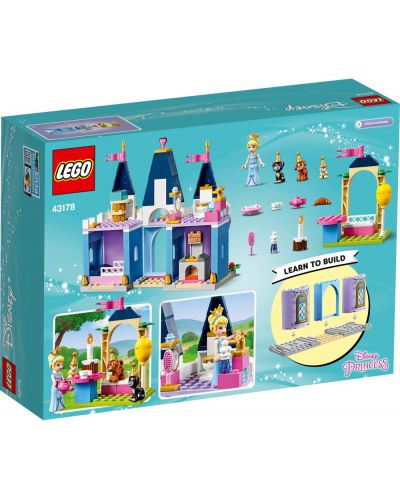 Конструктор Lego Disney Princess - Празненството в замъка на Пепеляшка (43178) - 2