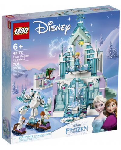 Конструктор Lego Disney Frozen - Магическият леден дворец на Елза (43172) - 1