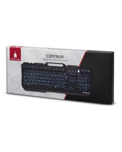 Гейминг клавиатура Spartan Gear - Centaur, RGB, черна - 2