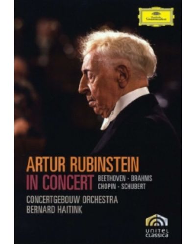 Arthur Rubinstein - Rubinstein in Concert - Beethoven, Brahms, Schubert (DVD)