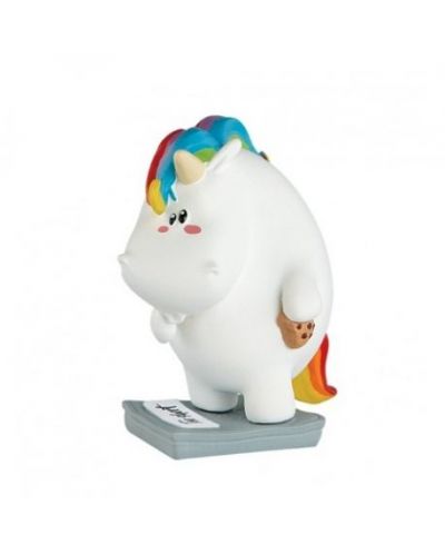Фигурка Bullyland Chubby Unicorn - Чъби на кантар