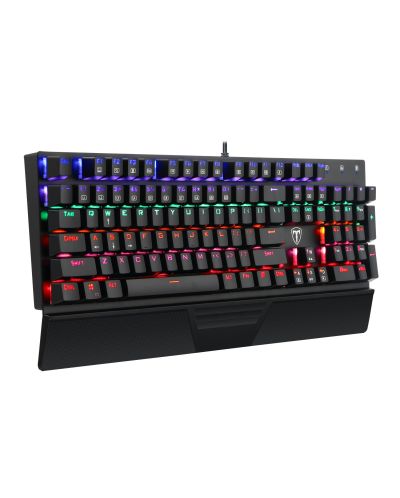 Механична клавиатура T-Dagger - Destroyer T-TGK305, Blue, RGB, черна - 3