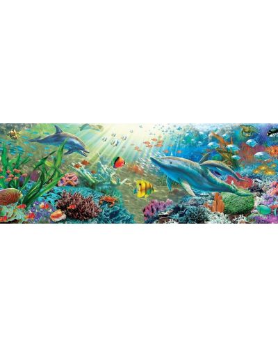 Панорамен пъзел Art Puzzle от 1000 части - Подводен рай - 2