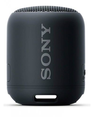 Портативна колонка Sony - SRS-XB12, черна - 1