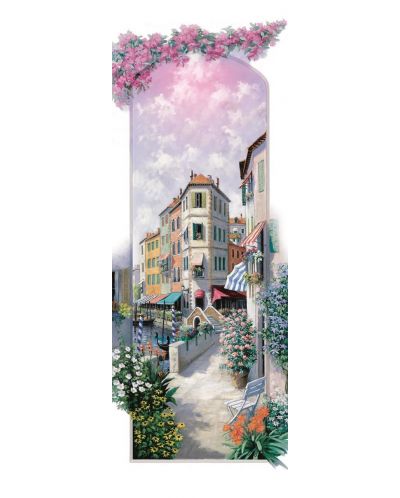 Панорамен пъзел Art Puzzle от 1000 части - Венеция в цветя, Питър Моц - 2