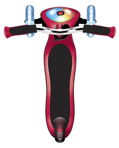 Тротинетка Globber Elite Prime със светещи колела - Червена - 2