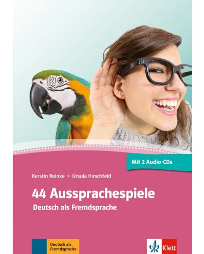 44 Aussprachespiele Buch + 2 Audio-CDs + Online-Angebot
