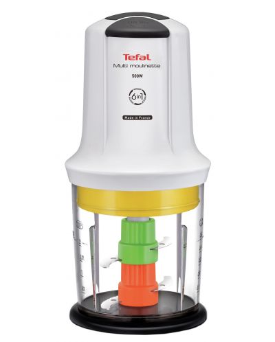 Чопър Tefal - MQ723138, 0.5 l, 2 степени, 500W, бял