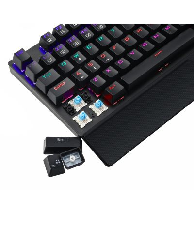 Механична клавиатура T-Dagger - Destroyer T-TGK305, Blue, RGB, черна - 4